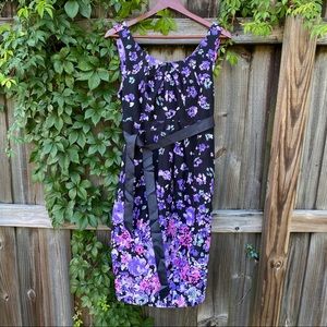 MOTHERHOOD | DRESS SIZE M  BLACK PURPLE